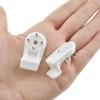 Odinest 0.7cm Length Hardwall Hanger Non-Mark Instantly Hanging Strong Adhesive