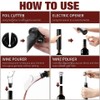RB Red Blaze Wine Opener Battery Operated, Automatic Wine Opener