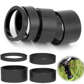 BEANPRECOY 8PCS Bicycle Headset Spacer Bike Front Stem Fork Washer Aluminum Alloy Bicycle Handlebar Spacers Front Stem Fork Washer 5mm/10mm/15mm/20mm for MTB BMX Road Bike