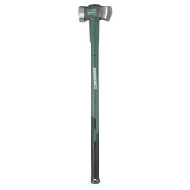 Masterforce 10 Lb Heavy Duty Demolition Concrete Sledge Hammer Fiberglass Handle Steel Head