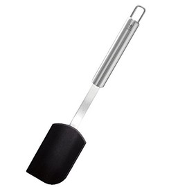 HENCKELS Silicone Spatula, Stainless Steel, 3-inch