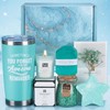 Canasta de Spa Relajante para Mujer 6En1,Regalos de Cumpleaños para