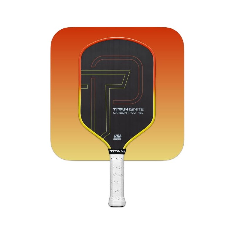 Titan Nova 14L Pickleball Paddle, Fire Cloud