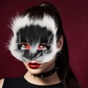 Holibanna Furry Fox Mask Cosplay Costume Half Face Animal Furry