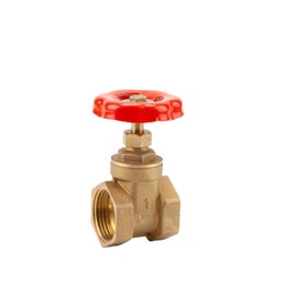 Gardena Sleeve Gate Valve with Internal Thread: Shut-off Bolt with Female Thread on Both Sides, 33.3 mm (G 1 Inch) Thread, 12 Bar Working Pressure (7341-20)