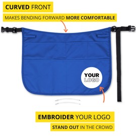 SupplyMaid Waterproof Professional Cleaning Apron. Designed for Pro Cleaners Like a Cleaning Caddy Around Your Waist