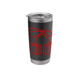 Superfruit Acerola Cherries Guarani Cherry Barbados Cherry Stainless Steel Insulated Tumbler