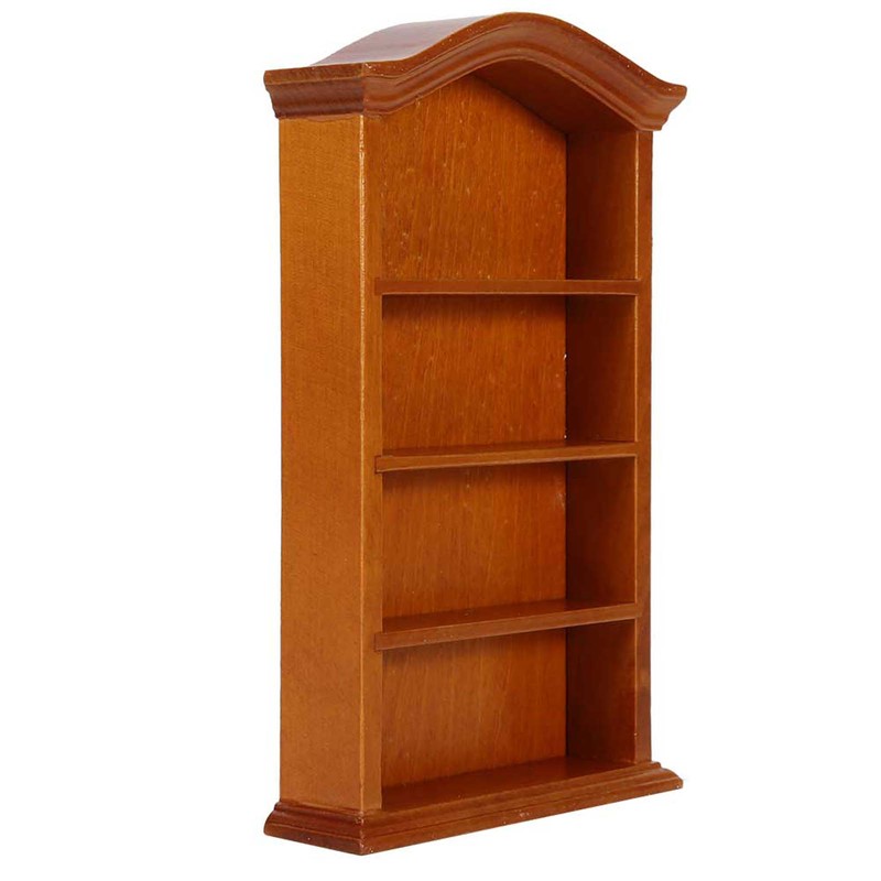1:12 Dollhouse Miniature Furniture Wood Bookcase Bookshelf Cabinet Home Decor