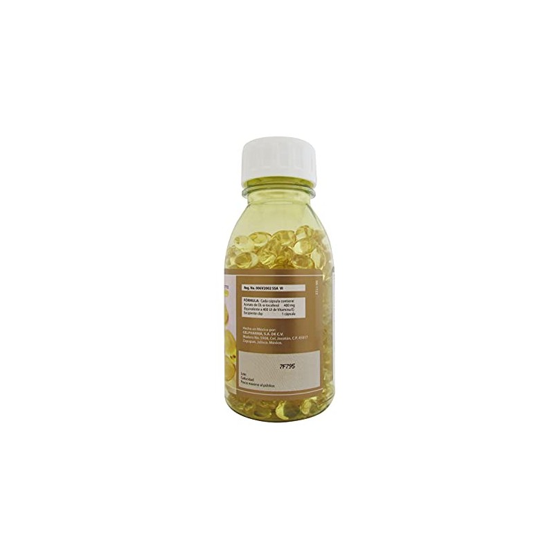 Revitare - Vitamina E Con 300 Cápsulas, 400 mg