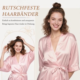 KOMUNJ 6 Stück Kein Kopfschmerz Haarreif,Flex-Haarreifen ohne Druck, Haarkamm Haarband Gewellte Kunststoff Stirnband Make Up Haarreif, für Sport Fitness Tägliches für Damen Und Mädchen