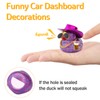 wonuu Car Decorations Beer Rubber Ducks, Dashboard Rubber Ducky for