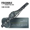 Foldable Fishing Pole Bag Fishing Tackle Storage Bags Portable Fishing