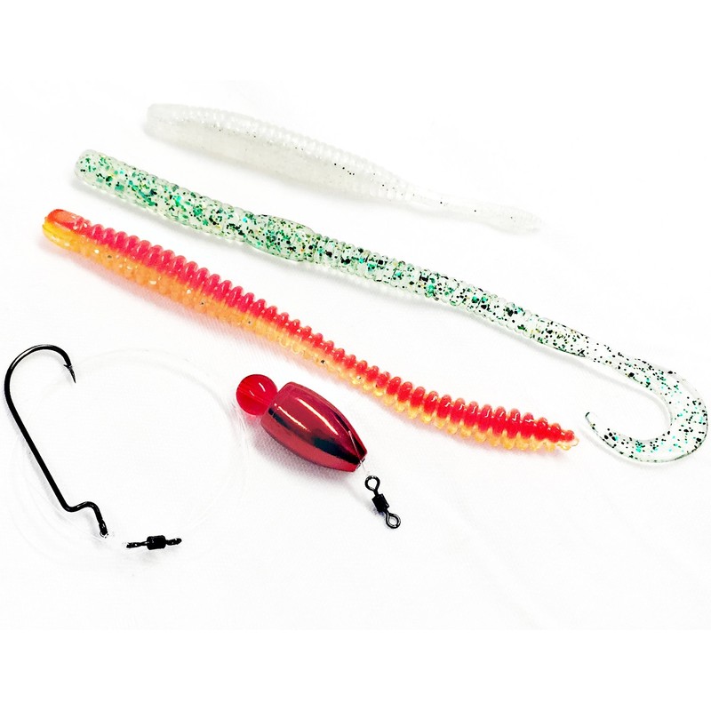 Fladen Carolina Rig Set Red 9 g 95-140 mm