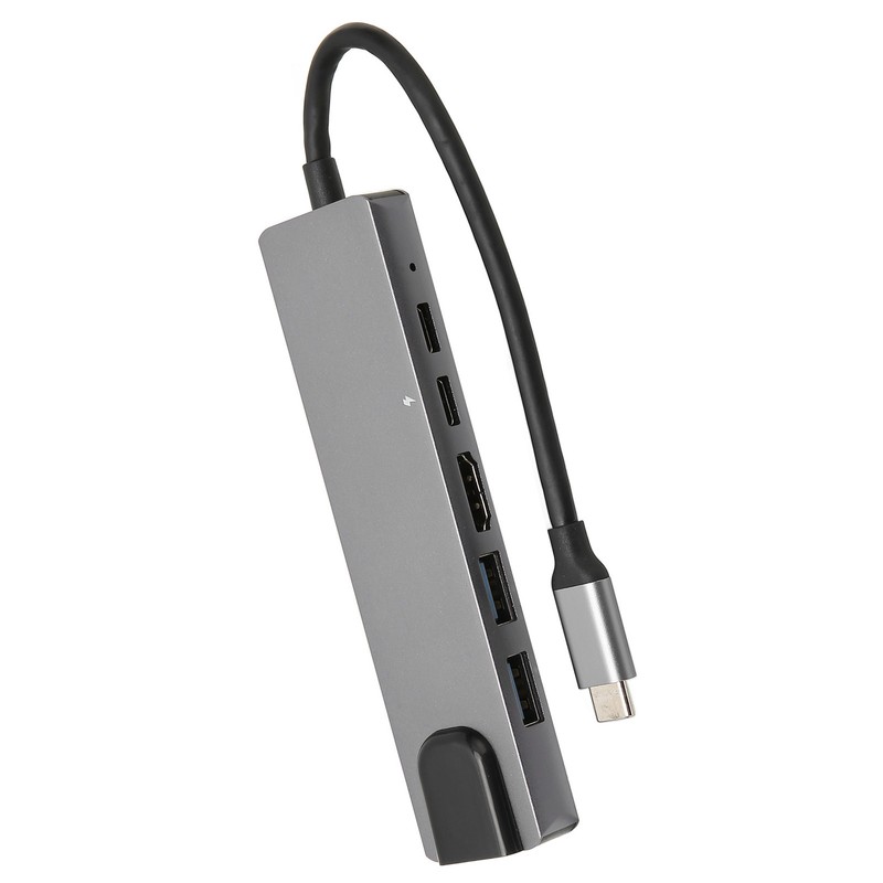 6 In 1 USB C Hub to 4K At 30HZ