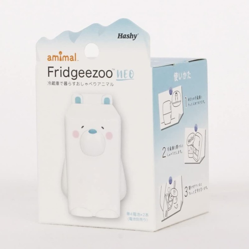 Hashy Fridgeezoo Neo Polar Bear V1 Refrigerator Dedicated Talking Robot