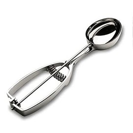 Lacor 67163 Eisportionierer, oval Luxe, rostfrei 63 x 48 cm