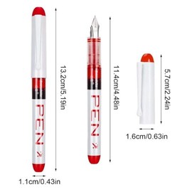 XiangSKY 8 Colored Disposable Fountain Pens, EF Nib Multicolor Ink Fine Point Pen Set for Sketching Journaling Calligraphy School Office Gift Supplies(Colorful),(232DBY-4453346-00017)