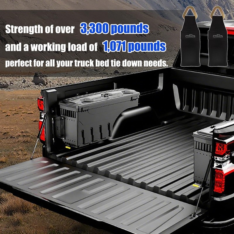 EZ Truck Bed Strap Anchor - Can Easily Secures Your
