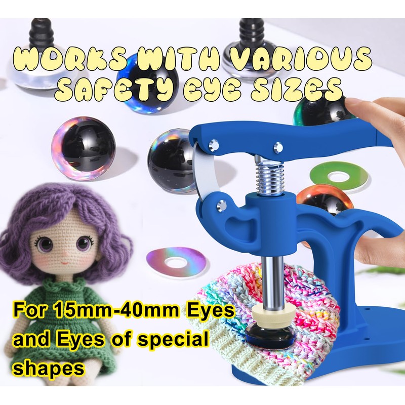 GEOCCI Safety Eye Tool Large Size Safety Eye Install Tool
