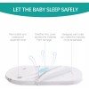 Biloban Soft Baby Bassinet Mattress with Waterproof Removable Zippered Cover