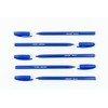 Eziglide Ballpoint Blue Pens, Pack of 50 Ballpoint Pens, Smooth