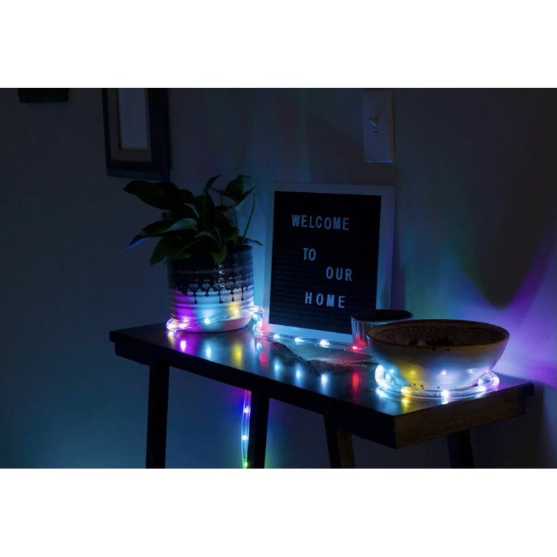 EcoScapes, 15 Ft Color-Changing LED Rope String Light | Remote