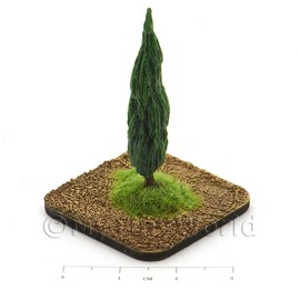 MyTinyWorld Dolls House Miniature Unpainted Metal Birch Tree