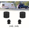 RV Trailer Door Holder Kit, Low Profile Rubber Bumper, 2