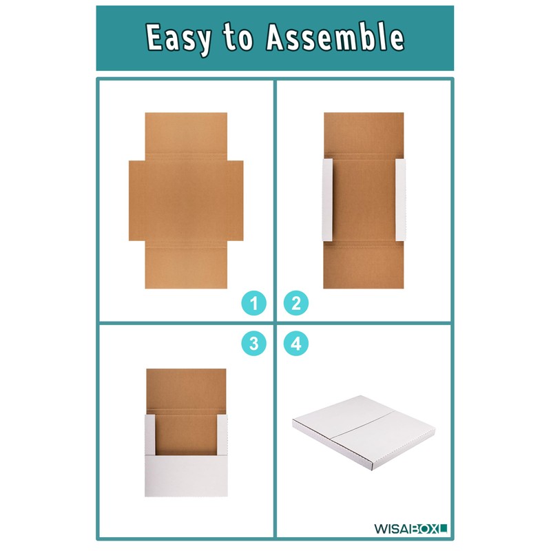 Wisaiboxl 7 Inch 45 RPM Record Mailers (NOT for 12"