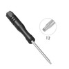 FOCMKEAS 2PCS T2 Mini Torx Screwdrivers, 80mm（3.15") Torx Driver Star