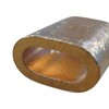 Copper Ferrules 2MM X10 (Oval Crimping Sleeves for Stainless Wire