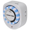 Ohm Electric 24-hour Timer Switch [HS-AT02] Approx. W 2.9 x