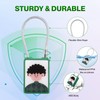 Wisetail Fingerprint Padlock, Smart Gym Locker Lock for Students, Keyless