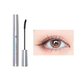 CAPPUVINI Colorful Mascara, 1 Piece, 0.4 oz (12 g), Curl Keep, Smear Resistant, Non-Falling, Fiber Blending, Volume Up, Hypoallergenic, Compatible with Short Sparse Eyelashes, Color Natural, School or