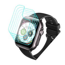 Futanwei [5 Pack] for Banlvs Smart Watch G62 Screen Protector 1.85" HD Clear Soft PET Film [Anti-Fingerprint] [Anti-Scratch] [Bubble Free] Screen Protector for Banlvs Sanorum Smartwatch G62