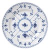 Royal Copenhagen 1062493 Blue Fluted Half Lace Plate, 6.7 inches