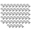 TOPINCN 50 Sets 3/4" Bow Tie Clip Hardware Set Adjustable