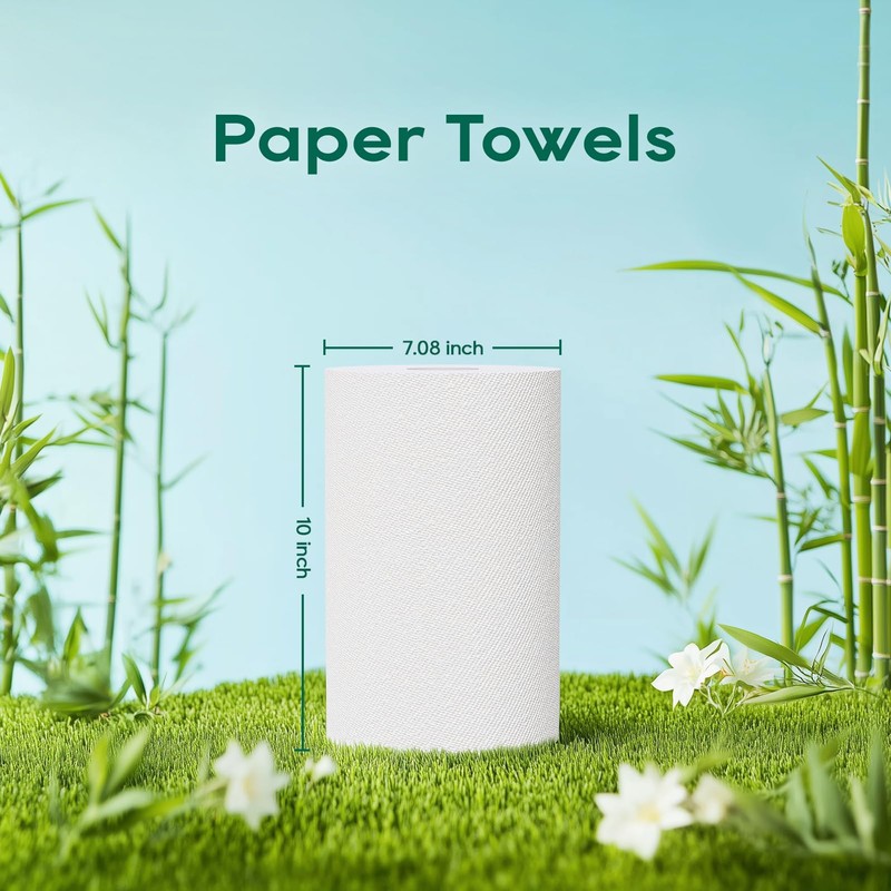 ECOLipak TAD Paper Towels 10 x 800 White, 6 Roll