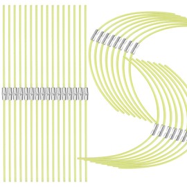 Eyoloty 32 pieces F016800174 trimmer line for Bosch Home and Garden Art 23 Combitrim strimmer, extra strong thread, length: 23 cm, diameter: 2.4 mm