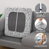 Fuloon Seat Cushion Covers, Stretch Couch Slipcovers Sofa Cushion Protective