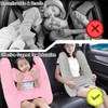 Soft Plush Car Pillow Travel Pillow for Kids with Neck