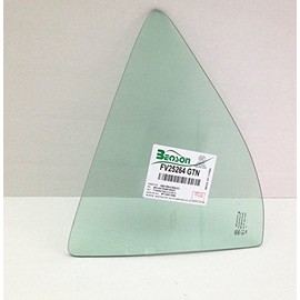 Driver Left Side Rear Vent Glass Vent Window Compatible with Nissan Versa 4 Door Sedan 2012-2019 Models