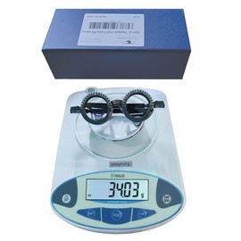 UCanSee Optical Titanium Trial Lens Frame - Titanium Material, Fixed Pupillary Distance: 64mm, Super Lightweight Optometry Frame - Suitable for Optometrists