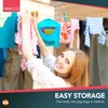 SOL 46pk Plastic Clothes Pegs - Extra Strong Assorted Laundry