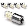 12 Volt BA15S Led Bulbs,1156 1141 6000k Daylight White,DC Bayonet