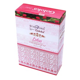 Goloka Lotus Incense, 15 Gms x 12 Packs