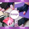WAGs Flex Wrist Assured Gloves Fitness Gloves, Workout Gloves for