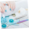 BIUDECO 2Pcs Nail Shaping Tweezers Portable Nail Pinching Clips for