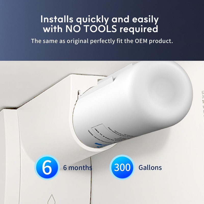 WF3CB Refrigerator Water Filter Compatible with Frigidaire WF3CB Puresource3 242069601