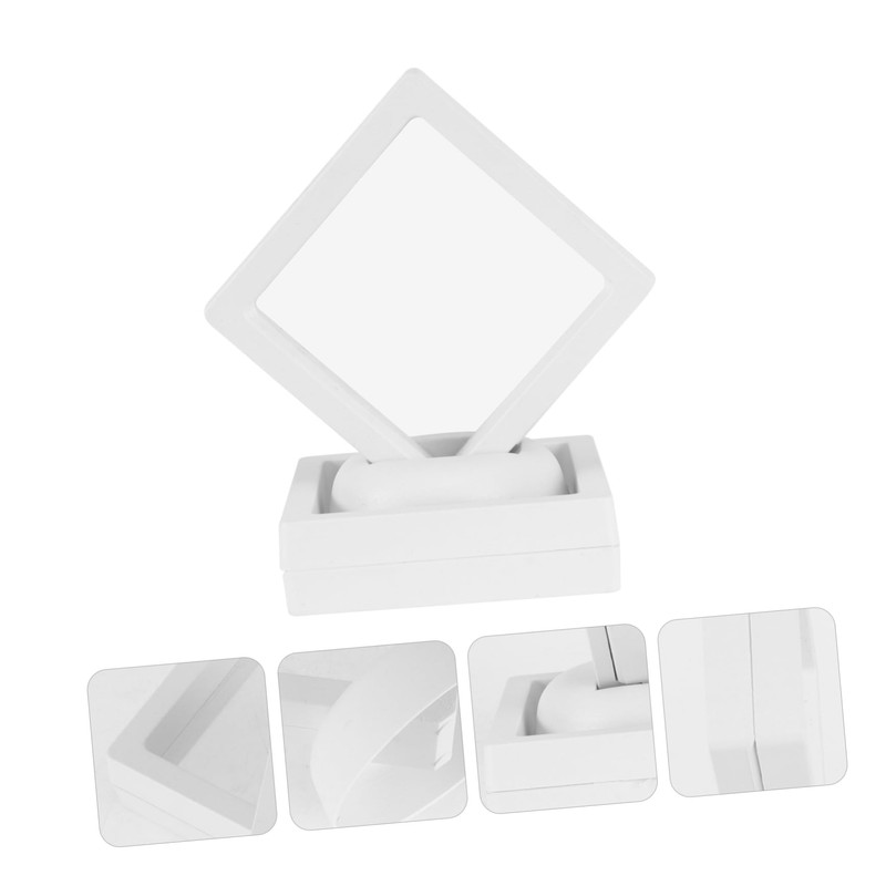 Ipetboom 6pcs Transparent Pe Film Jewelry Display Box Multi Purpose